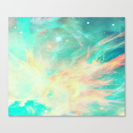 Earth phoenix Canvas Print