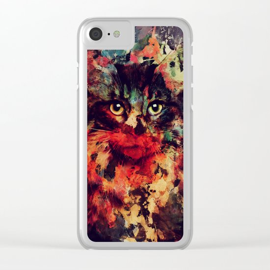 Cat Clear iPhone Case