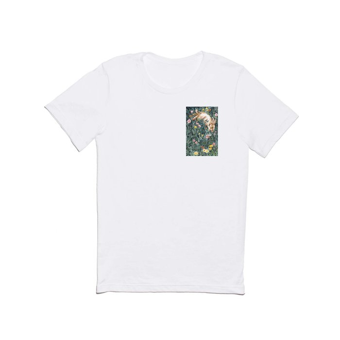 Rabbit & Moody Florals T Shirt
