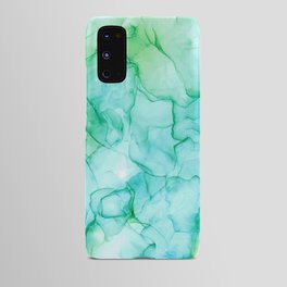 Turquoise Silk Android Case