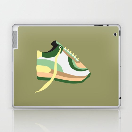 Earth Toned Sneaker Laptop & iPad Skin