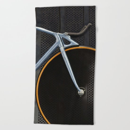 Carbon Bike Beach Towel