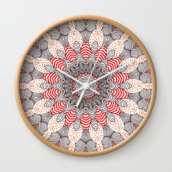 manDala Wall Clock