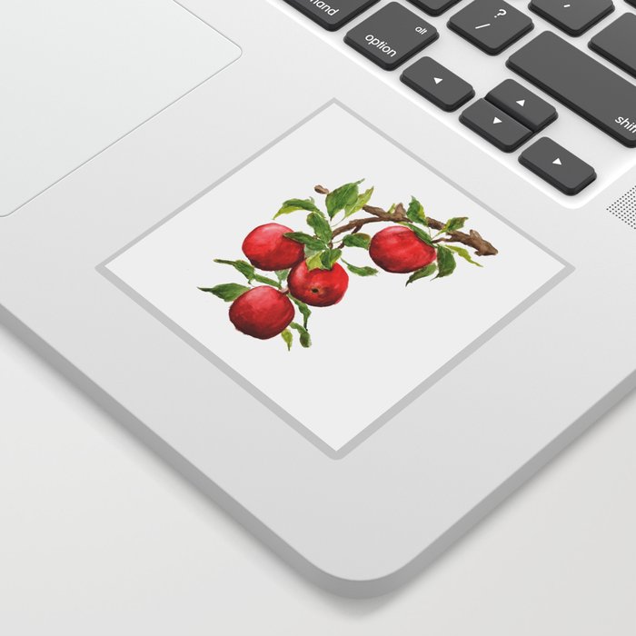 red apple Sticker