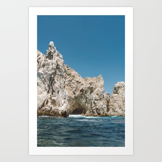 Cabo Cave Art Print