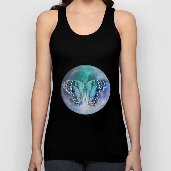 MOON BUTTERFLY Unisex Tank Top