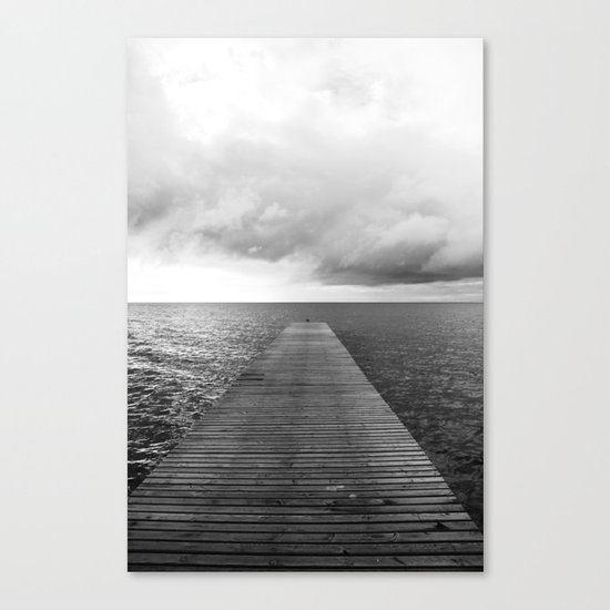 Seebrücke Canvas Print