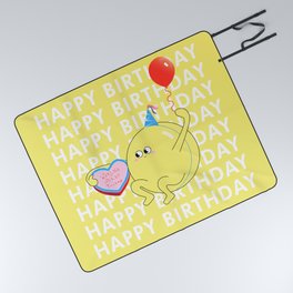 Birthday Card - World's Best Friend Picnic Blanket