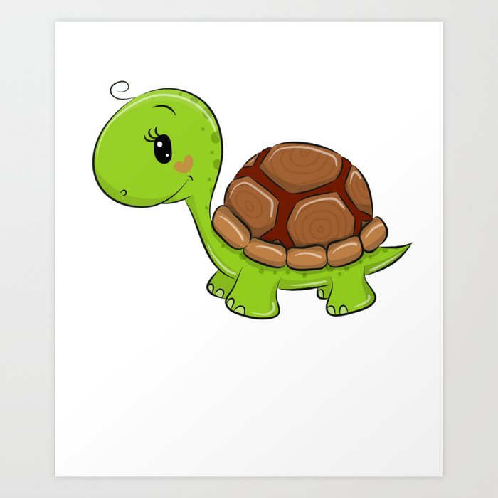 how to draw a cute baby sea turtle