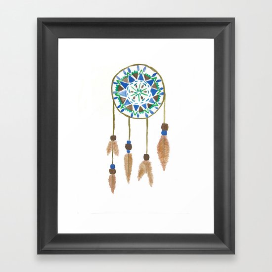 Dream Catcher Framed Art Print