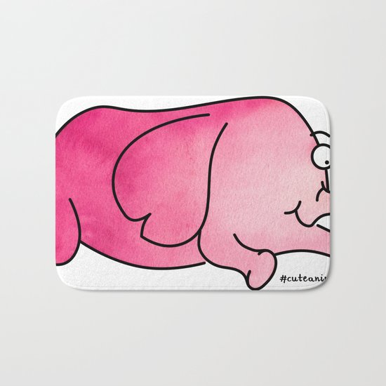 #4animalwesee Bath Mat