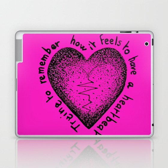 Two Ghosts pink Laptop & iPad Skin