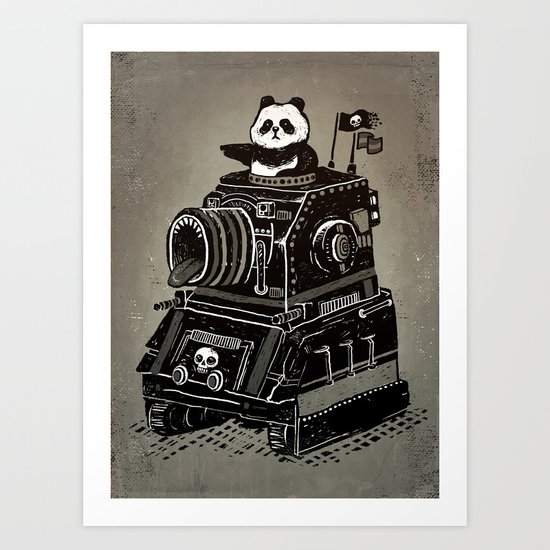 Panda Art Print
