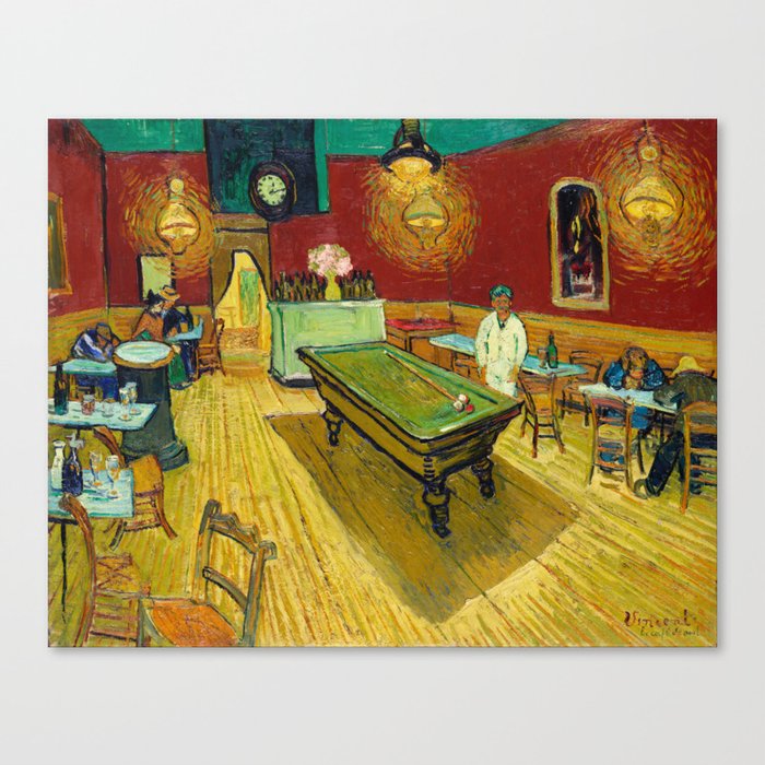 Vincent van Gogh - The Night Café Canvas Print