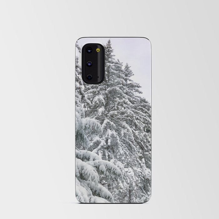 Among the Snowy Pines Android Card Case