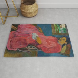 Paul Gauguin - Faaturama (Melancholic) 1891 Area & Throw Rug