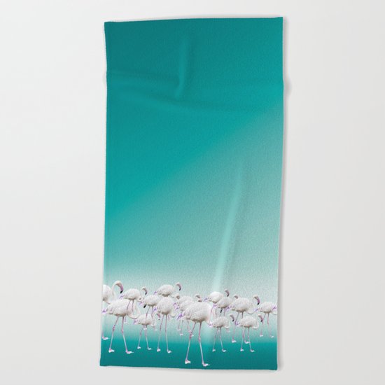 Flamingo Beach Towel