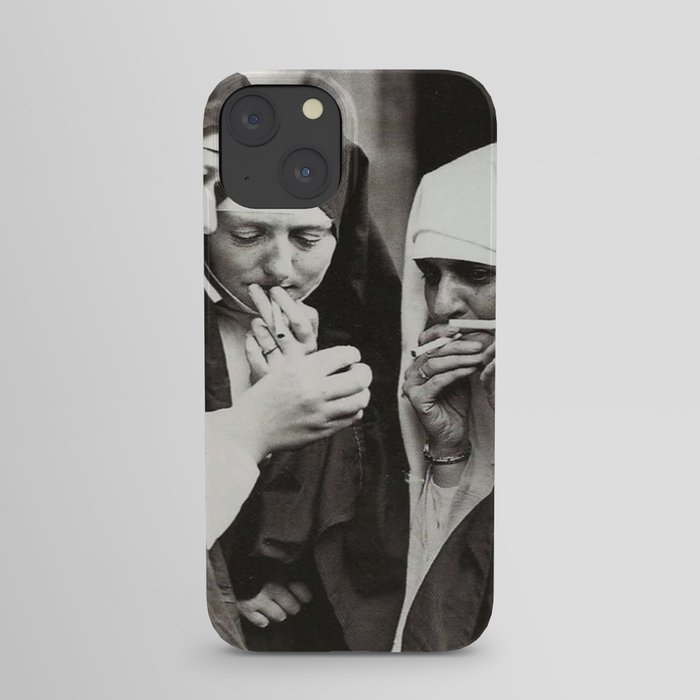 Nuns Smoking iPhone Case
