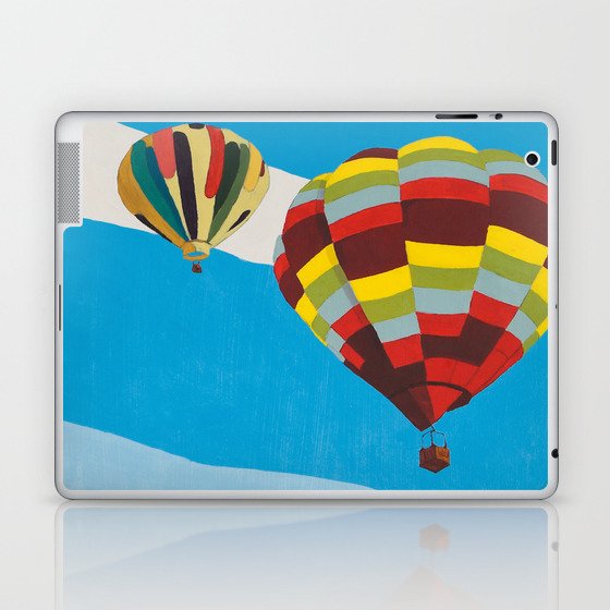 Three Hot Air Balloons Laptop & iPad Skin