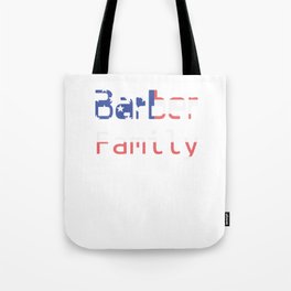 Barber Family Tote Bag