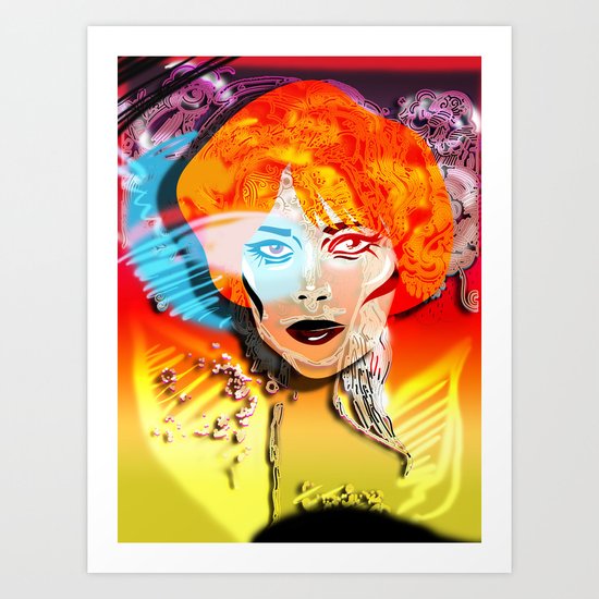 Angel 2 Art Print