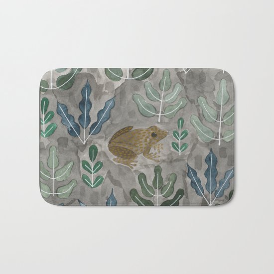 Save the frogs! Bath Mat