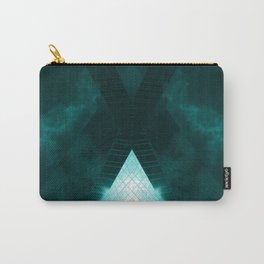 Turquoise skyscraper mill V WH Carry-All Pouch