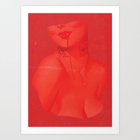 Red Art Print
