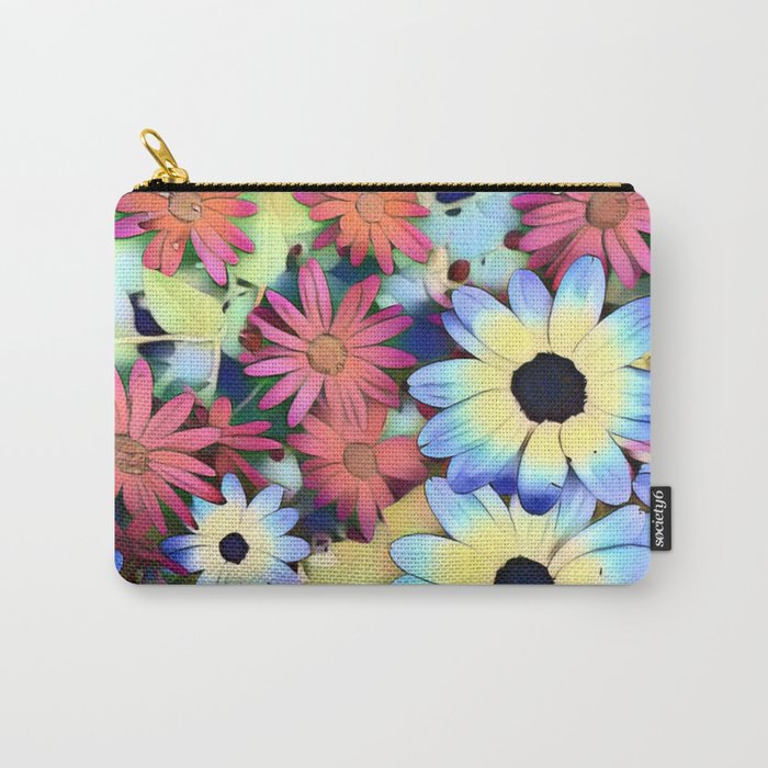 Floral 1 Carry-All Pouch