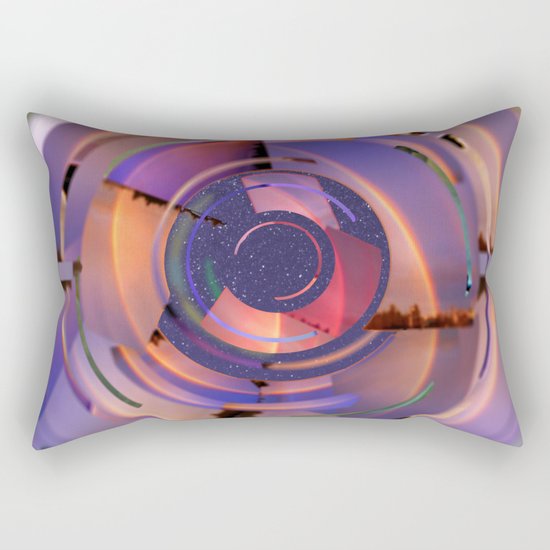 Rainbow Finder Rectangular Pillow