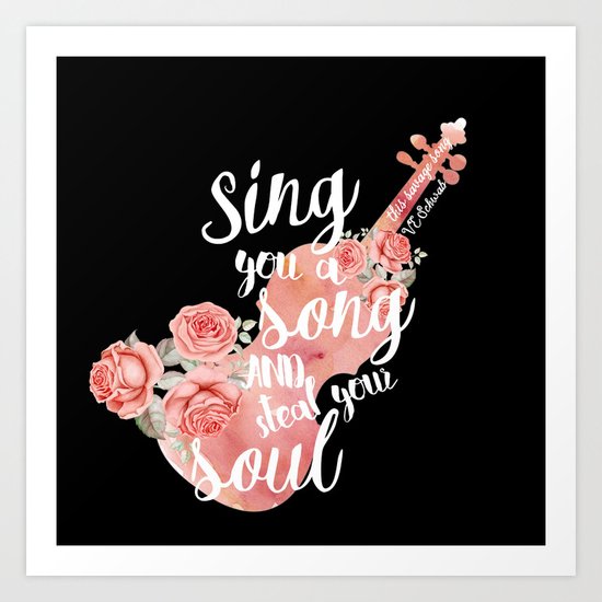 This Savage Song Art Print
