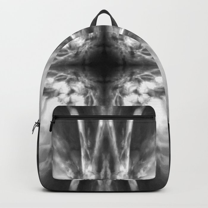 Black and white starburst Backpack by Steve Ball | Society6