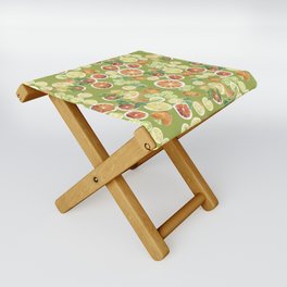 Oranges_green Folding Stool