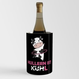 Cows The Hullern Kuhl Hoop Sports Cow Farm Wine Chiller