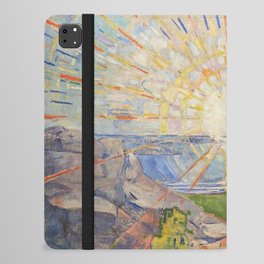 Edvard Munch - The Sun (Solen) (1911)  iPad Folio Case
