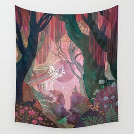 New Moon Wall Tapestry