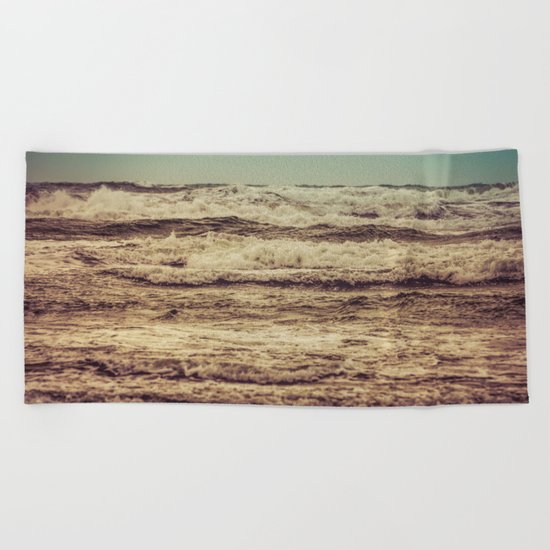 Ocean Crush Beach Towel