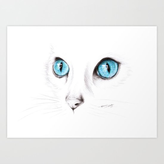I see you Art Print