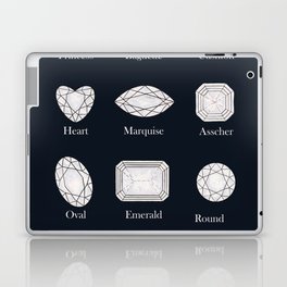 Gemstone shapes Laptop & iPad Skin