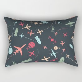 Air tour Rectangular Pillow