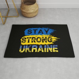Stay Strong Ukraine Area & Throw Rug