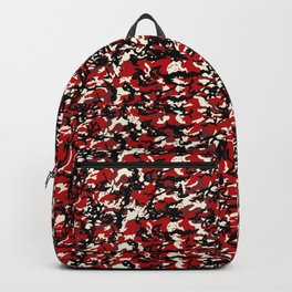 TCR-CAMO PRINT back pack -red Backpack