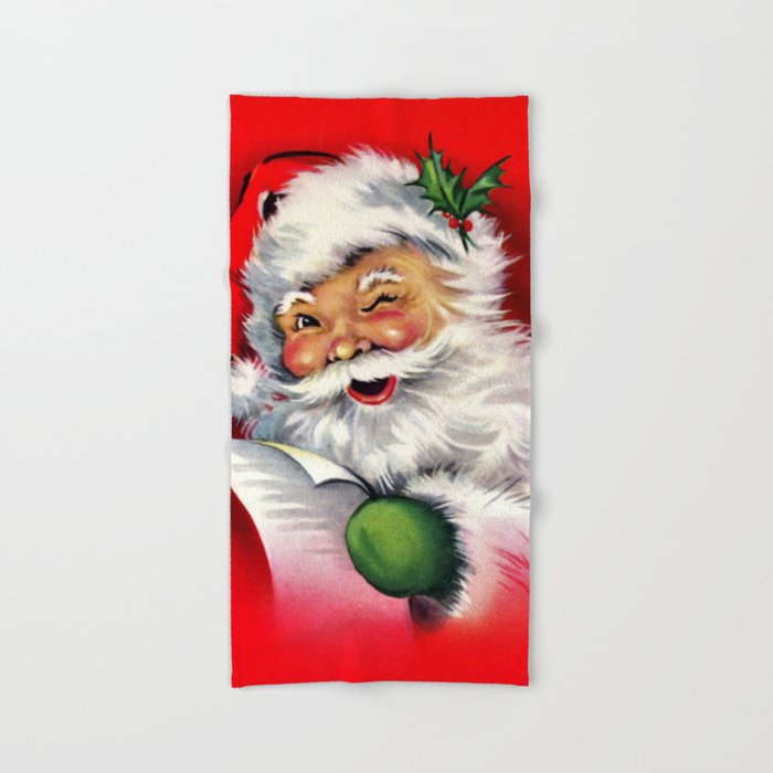Santa store bath towels