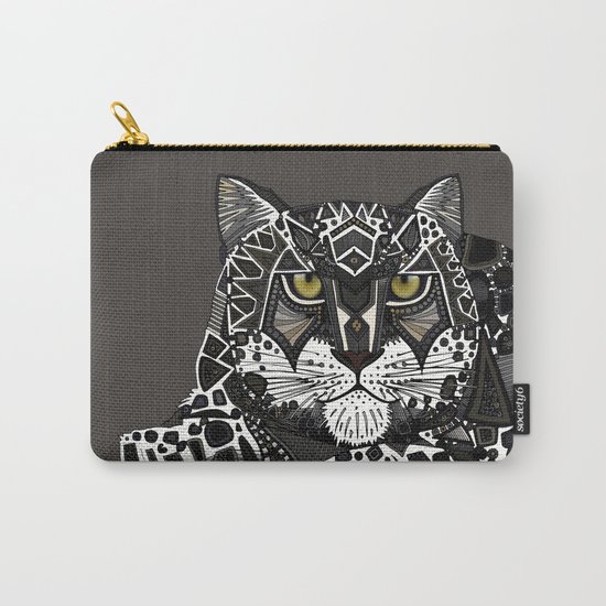 snow leopard lead Carry-All Pouch
