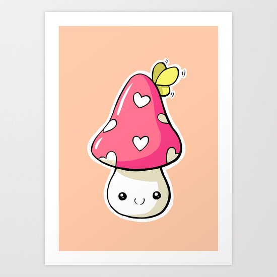 Mushroom Art Print