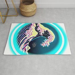 The Great Wave Rug