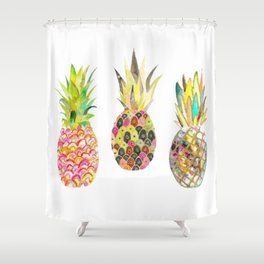 Pineapples Shower Curtain