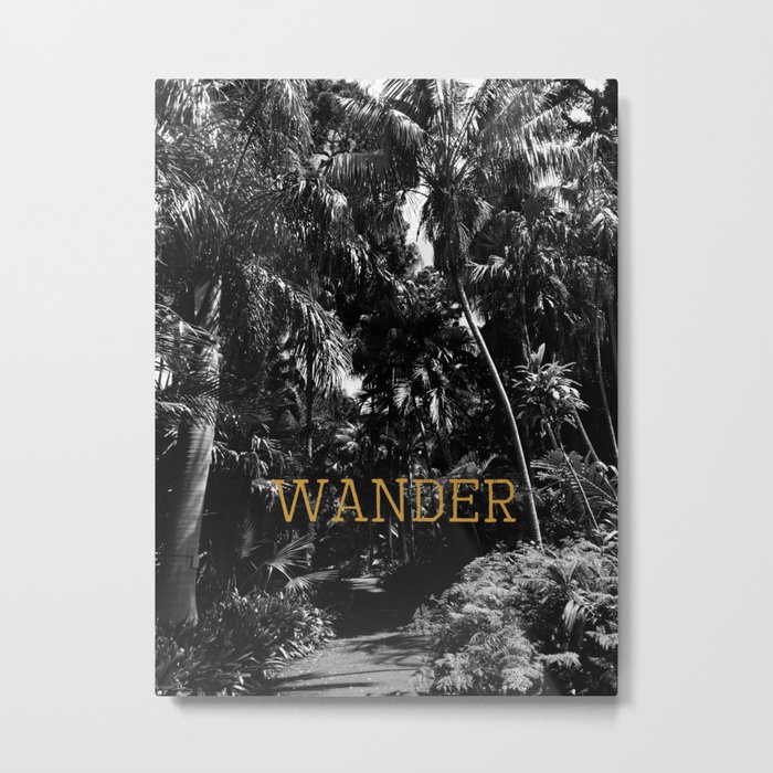 Wander Metal Print