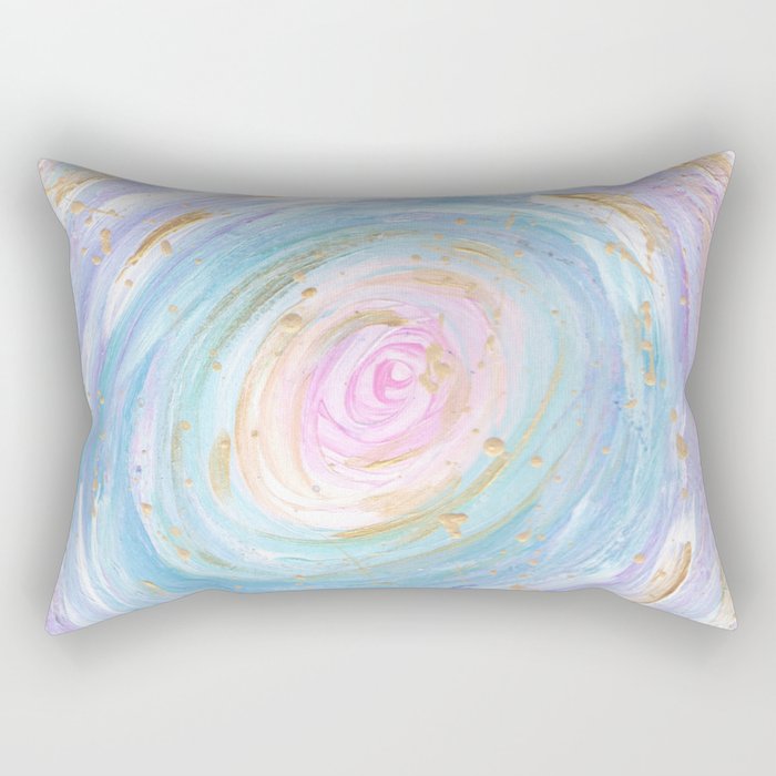 Pastel Galaxy Rectangular Pillow