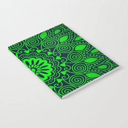 Oh, So Green Mandala Art Notebook